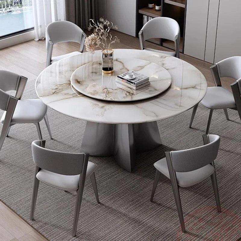 Coffee Round Dining Table Kitchen Restaurant Console Conference Outdoor Dining Table Side Mesas De Jantar Trendy Furniture