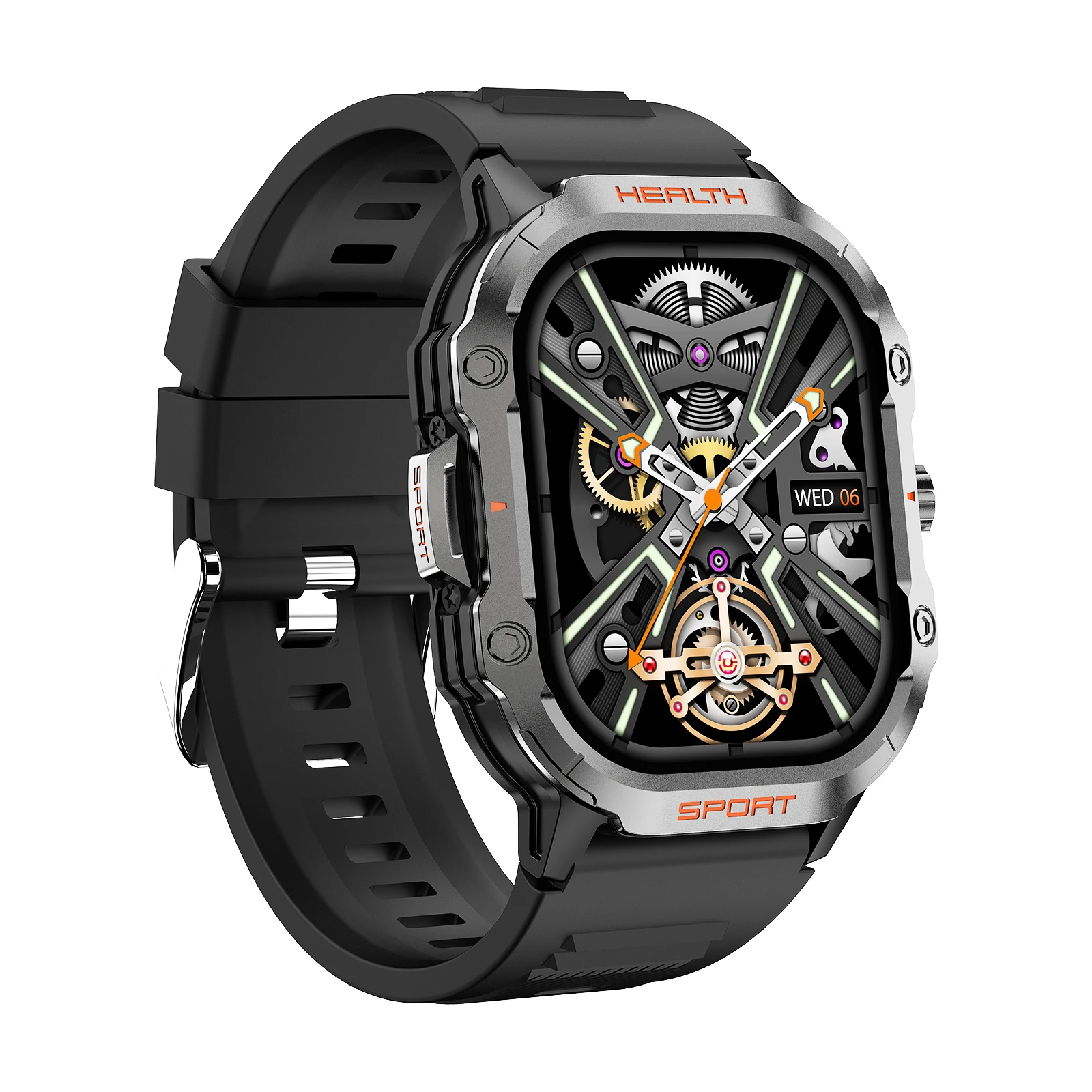 

Смарт-часы HK24 мужские, 2,1 дюйма, Amoled, голосовой помощник