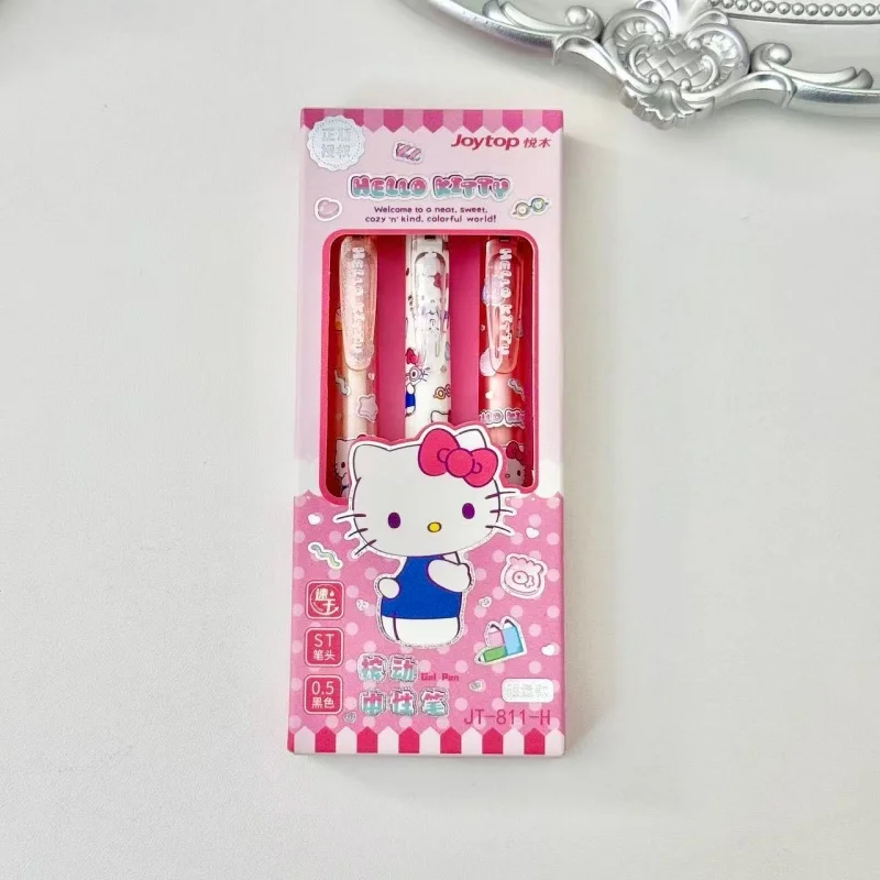 Sanrio authorized Kuromi HB cute cartoon printed pencil set 6 pieces 17.5cm hexagonal student writing supplies gift ready stock view 6