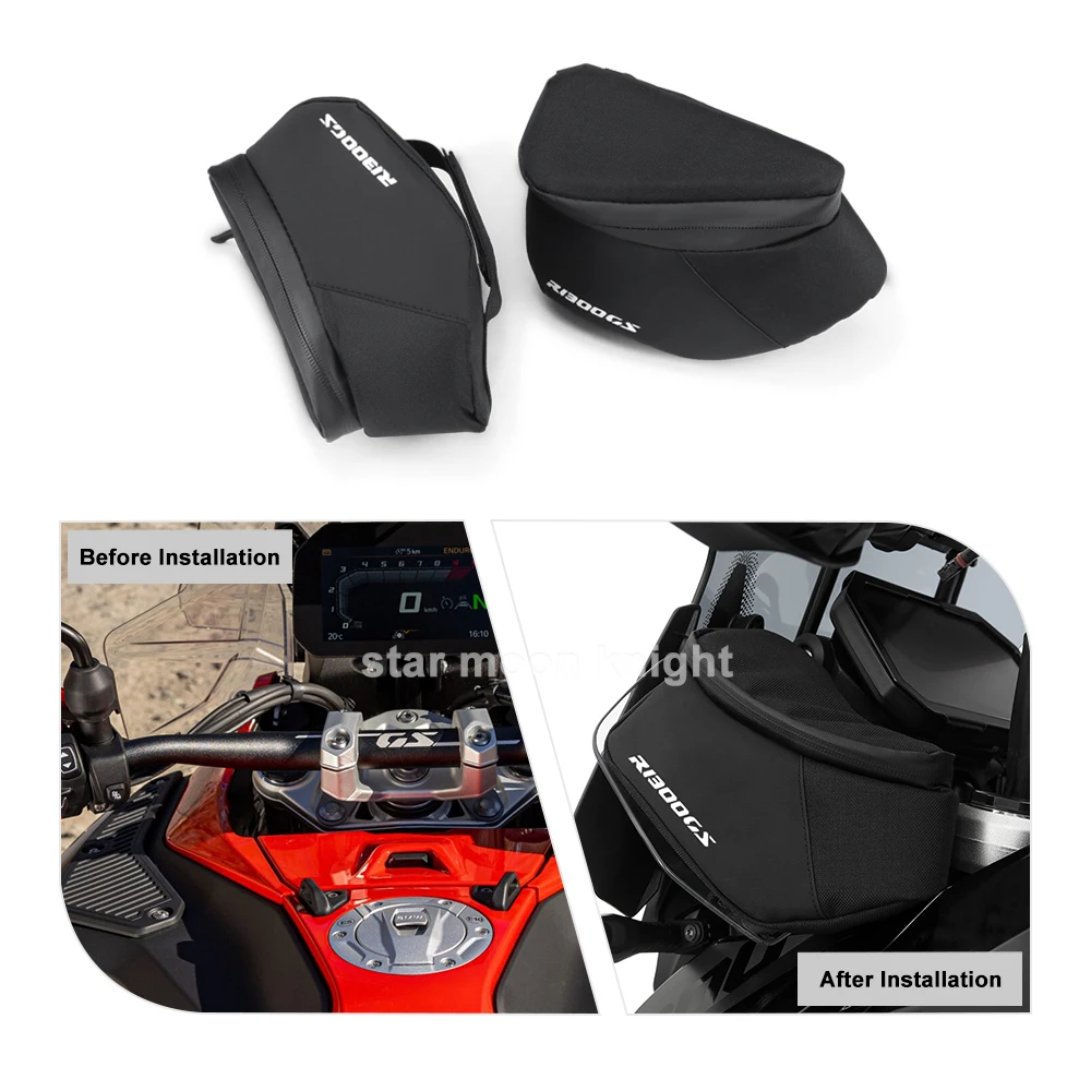 دراجة نارية منحرف تخزين أكياس الإطار حقيبة مقاومة للماء لسيارات BMW R 1300GS R1300GS R 1300 GS حقيبة أدوات السفر الجانبية