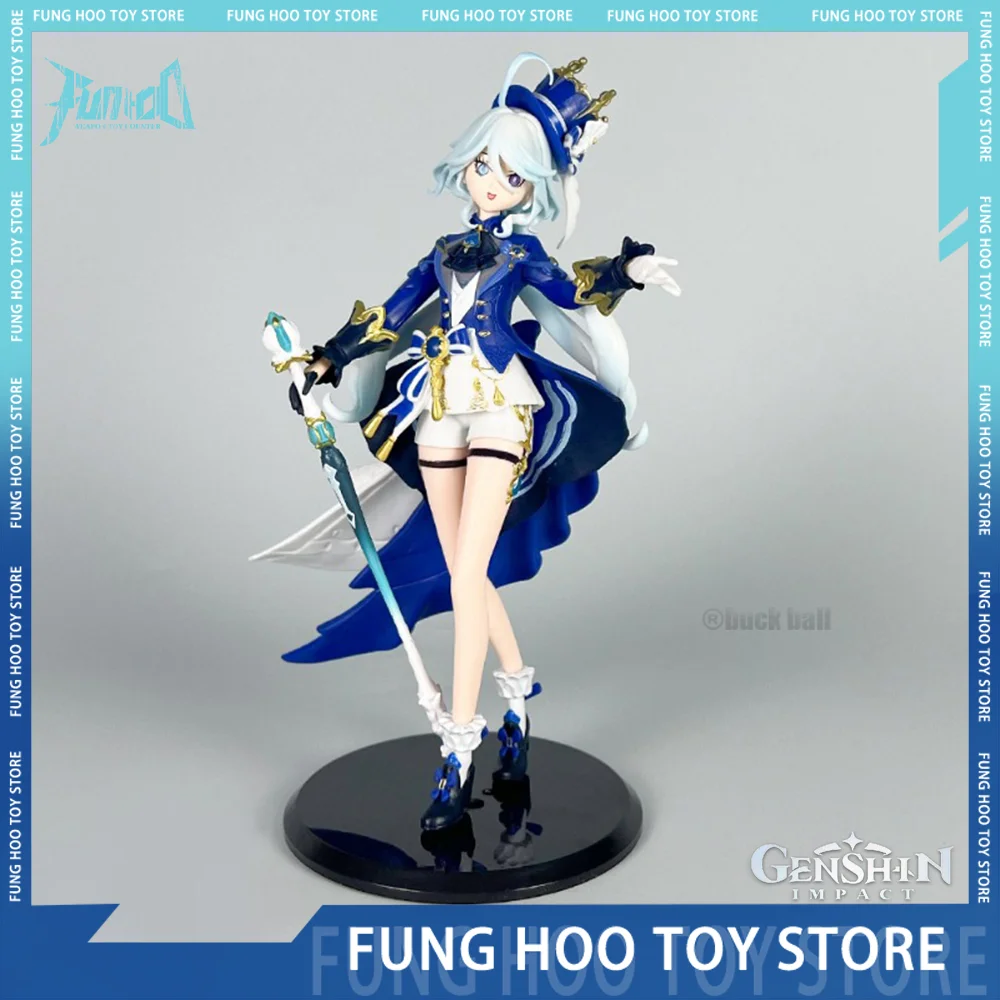 

Genshin Impact Figures Furina Figure Pretty Girl Anime Model Collectible Ornaments Statue Pvc Desktop Decor Room Birthday Gifts