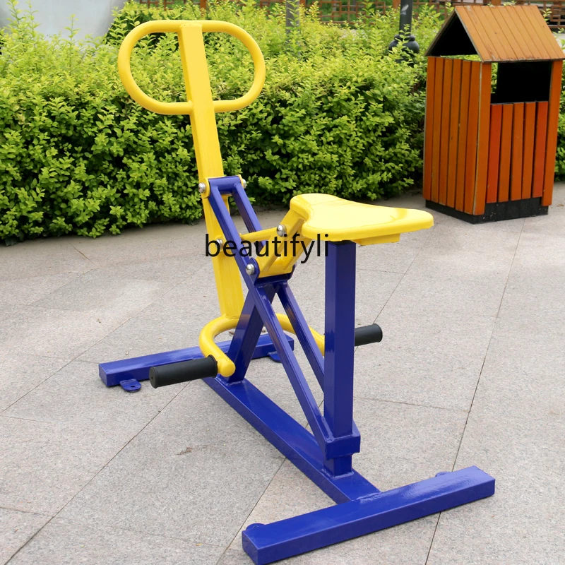 Outdoor Fitness Equipment Outdoor Square Park Fitness Path Single Double Riding Machine