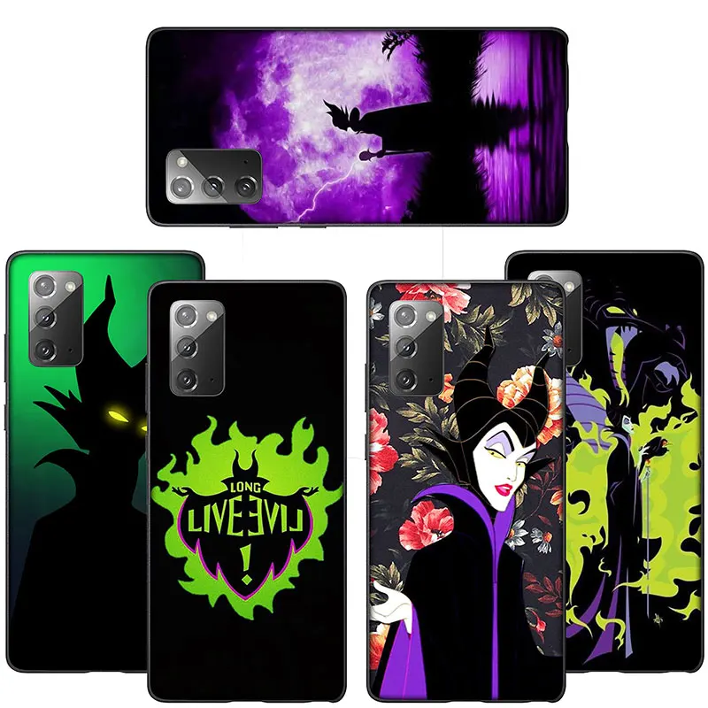 SO110 Maleficent Cover Phone Case for Samsung Galaxy S20 S21 S22 S23 S24 Fe Plus Ultra Lite