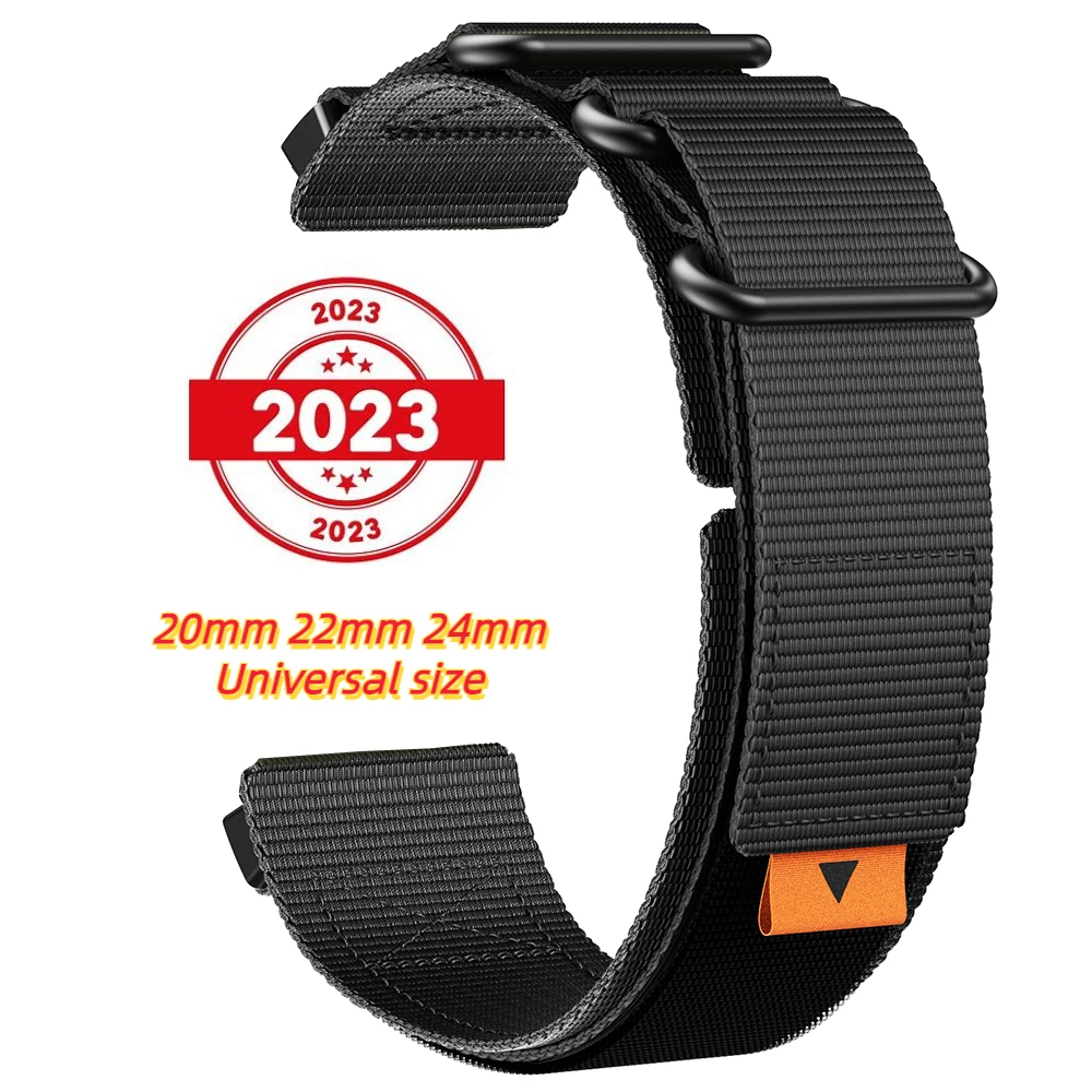 Correa de reloj de liberación rápida de 20mm, correa de silicona solo para Samsung, HuaWei, Garmin (reloj no incluido)