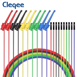 Cleqee P1530 10PCS Dupont Female Head Jumper Wire To 4mm Stackable Banana Plug for Breadboard PCB DIY Kit