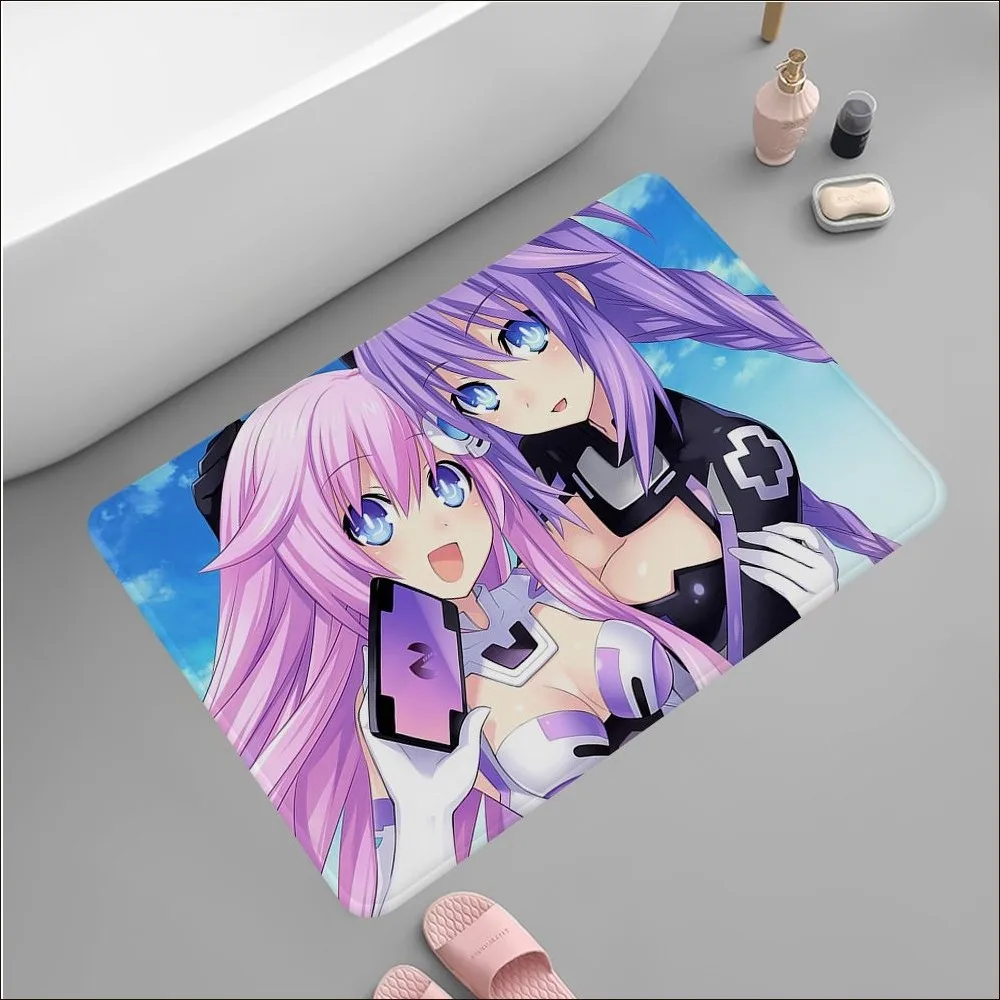 Official Neptunia Floor Mat Bathroom Mat Anti-slip Absorb Water Long Strip Cushion Bedroon Mat Welcome Doormat