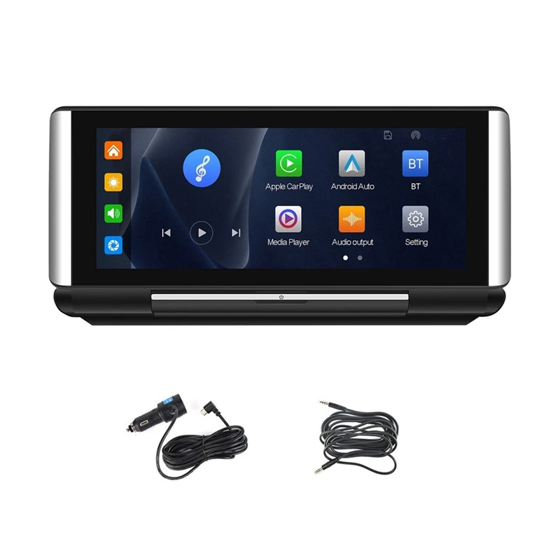 

Portable 6.86Inch Folding Screen Car Radio Wireless Carplay Android Auto MP5 Player Car Stereo Bluetooth FM AUX Reusable Durable