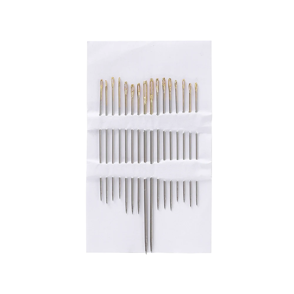 16Pcs/set Side Hole Blind Sewing Needles Elderly Needles Hand Sewing Stitching Pin DIY Home Self Threading Needle image 4