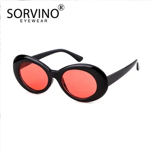 Óculos de sol ovais pequenos para mulheres, sn259, retrô, designer, óculos clout, leopardo, rosa, óculos de sol grandes, óculos fashion, óculos 10 principais vendas oculos nirvana - №9