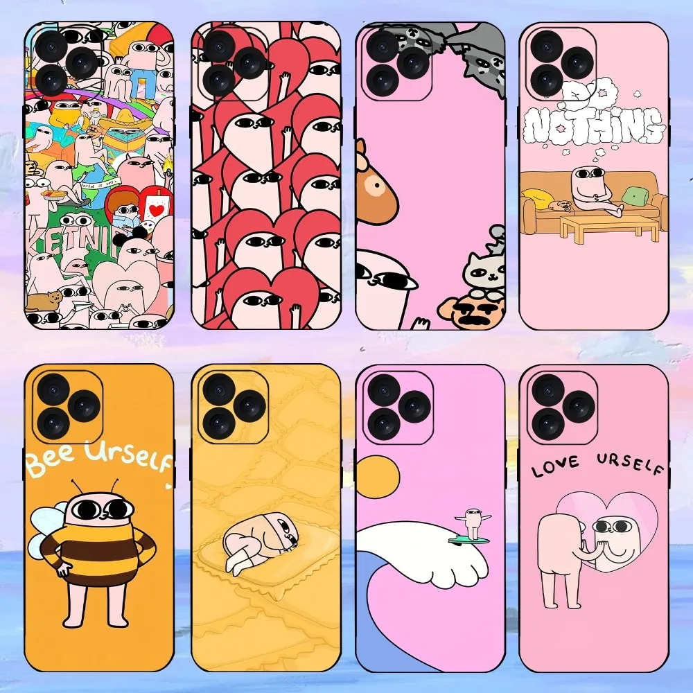 Cute Funny Cartoon ketnipz Phone Case For iPhone 15 14 13 12 11 8 Mini Xr Xs X Xsmax Pro Max Plus Shell