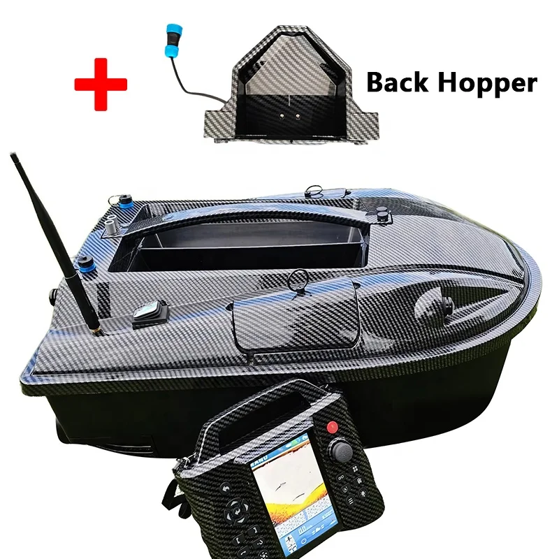 Sea Fishing Baitboat RC Bait Boat With Lures Spreader Sonar GPS Underwater Camera 7