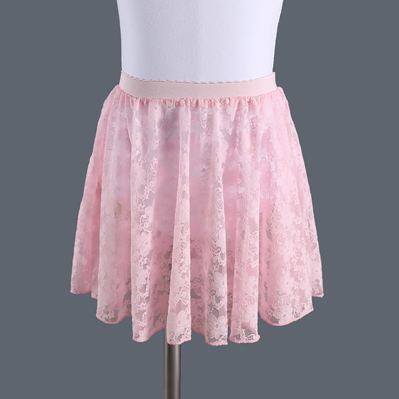 

Children's Dance Practice Half body Skirt Summer Girls' Lace Ballet Yarn Skirt Chiffon Children's Performance Dress Apron
