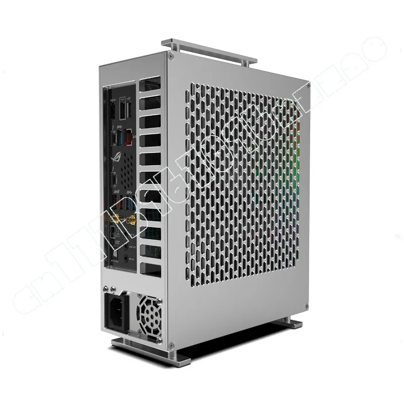 4.28L Mini A24-V3 2.1 Nuclear Display 1u Power Supply Itx Chassis, All Aluminum Alloy