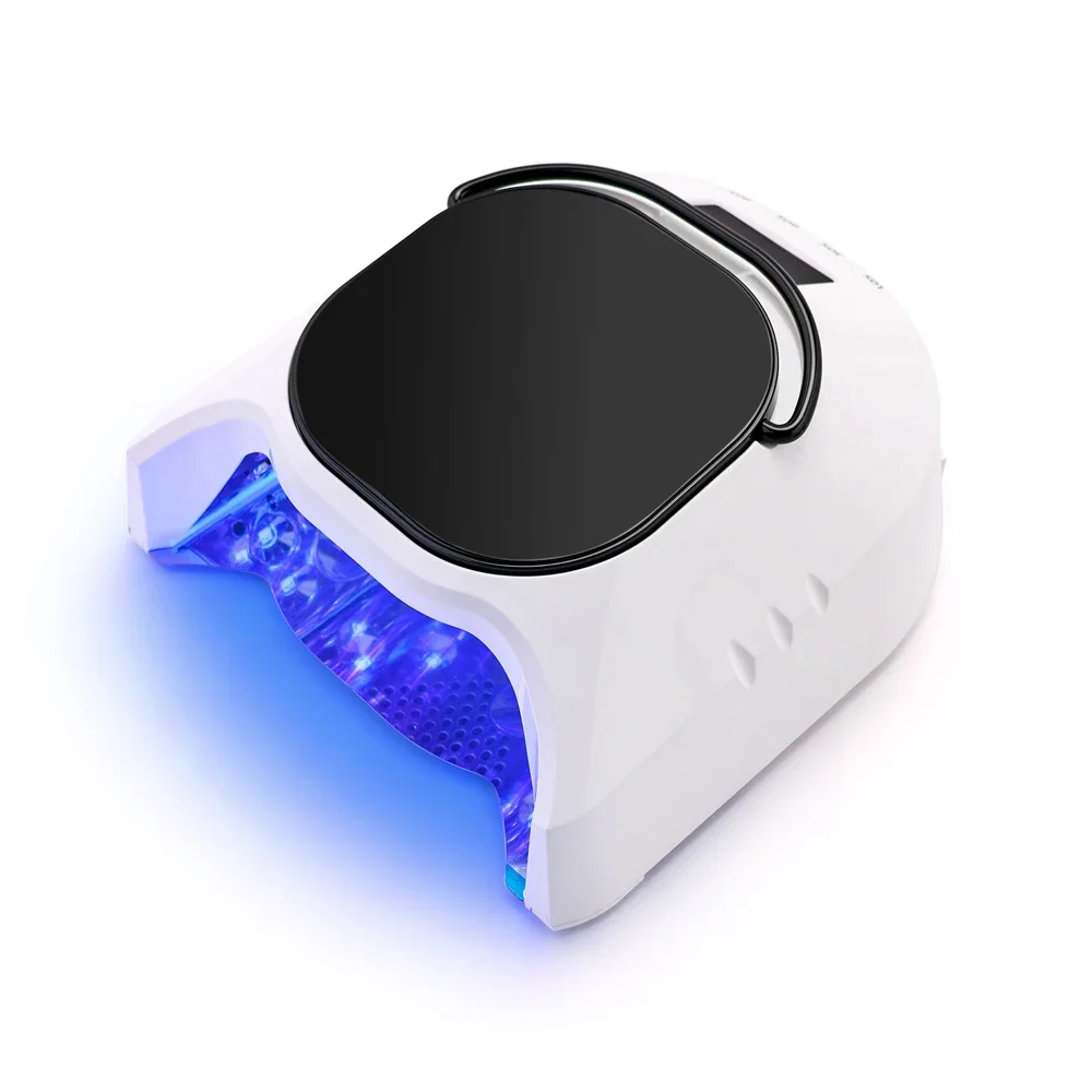 Private-Label-Led-Uv-Nail-Lamp  High Power LCD Display Rechargeable  Professional Led Uv Nail Lamp for Beauty Salon