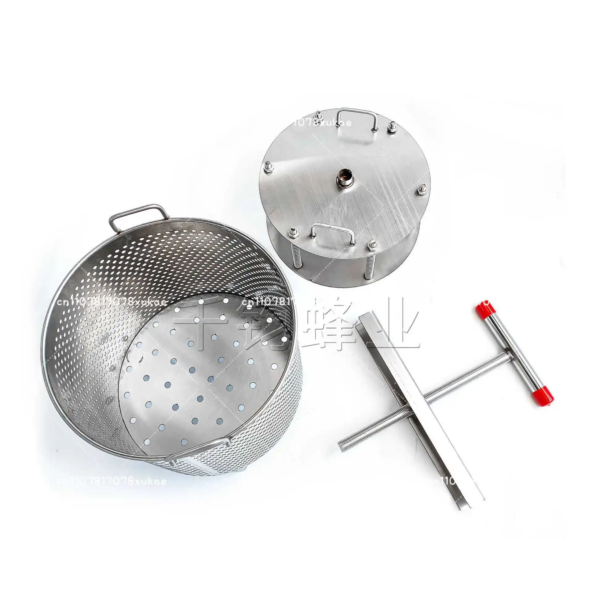 Cold Brewing Press Dry Soft Yogurt Filter Press, Stainless Steel Spring Plate Press, Honey Press