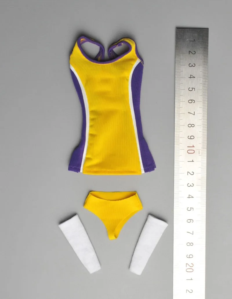 Maestro Studio 1/6 Schaal Vrouwelijke Cheerleading Kostuum Basketbal Sportkleding Model Voor 12 ''Actiefiguurlichaam