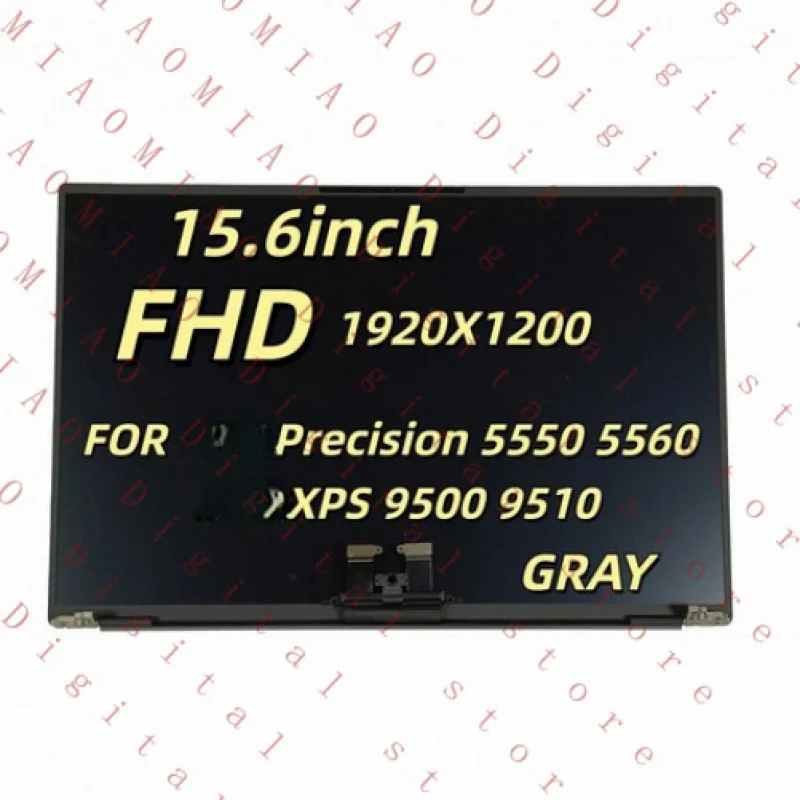 RE  For Dell XPS 9500 9510 FHD 15.6'' LCD Screen Display Panel COMPLETE 0GR86K GR86K