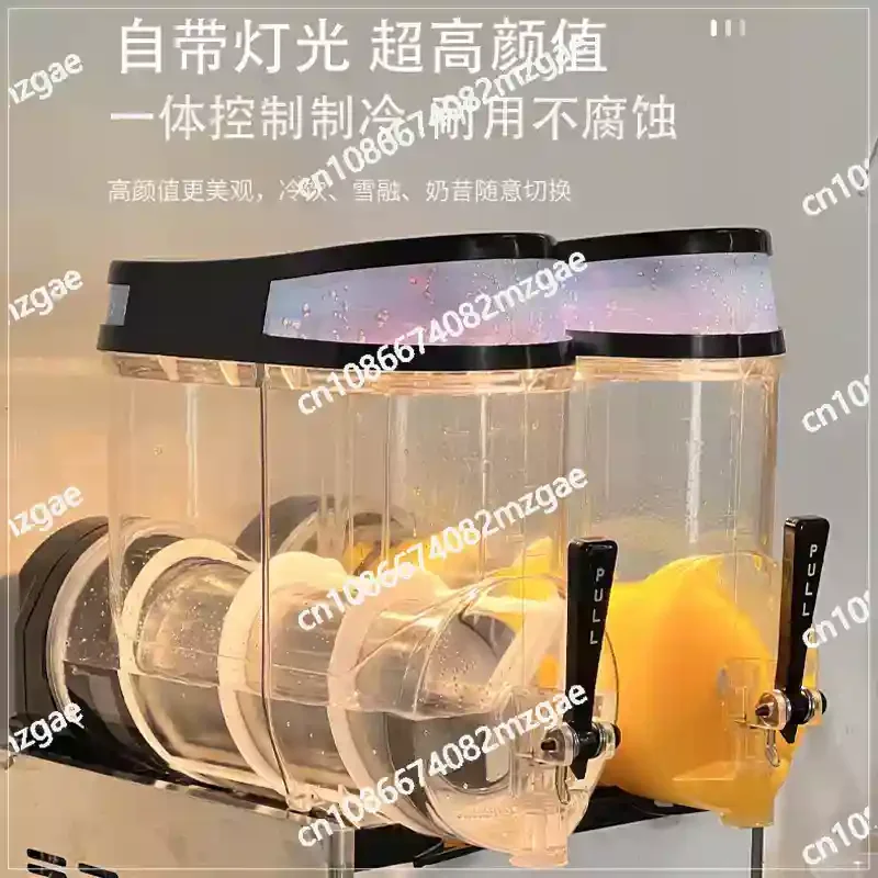 12-Liter stainless steel smoothie beverage machine for making iced tea and coffee.