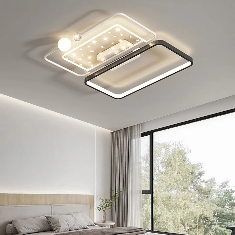 Decorazione della casa plafoniere a Led lampada di Design a stella in acrilico per camera da letto corridoio soffitto balcone apparecchio per la casa illuminazione interna