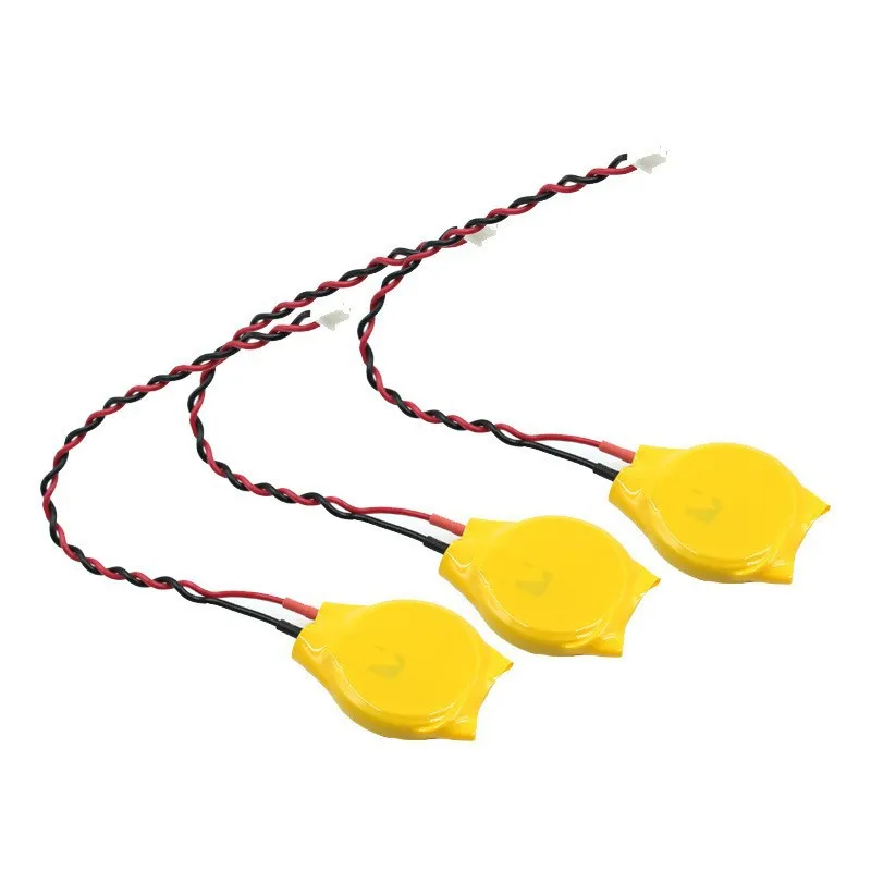 2-10 قطعة CR2032 2032 بطارية مع سلك 2pin 1.25 اللوحة الأم للكمبيوتر المحمول BIOS CMOS تفكيك بطاريات الأزرار #2