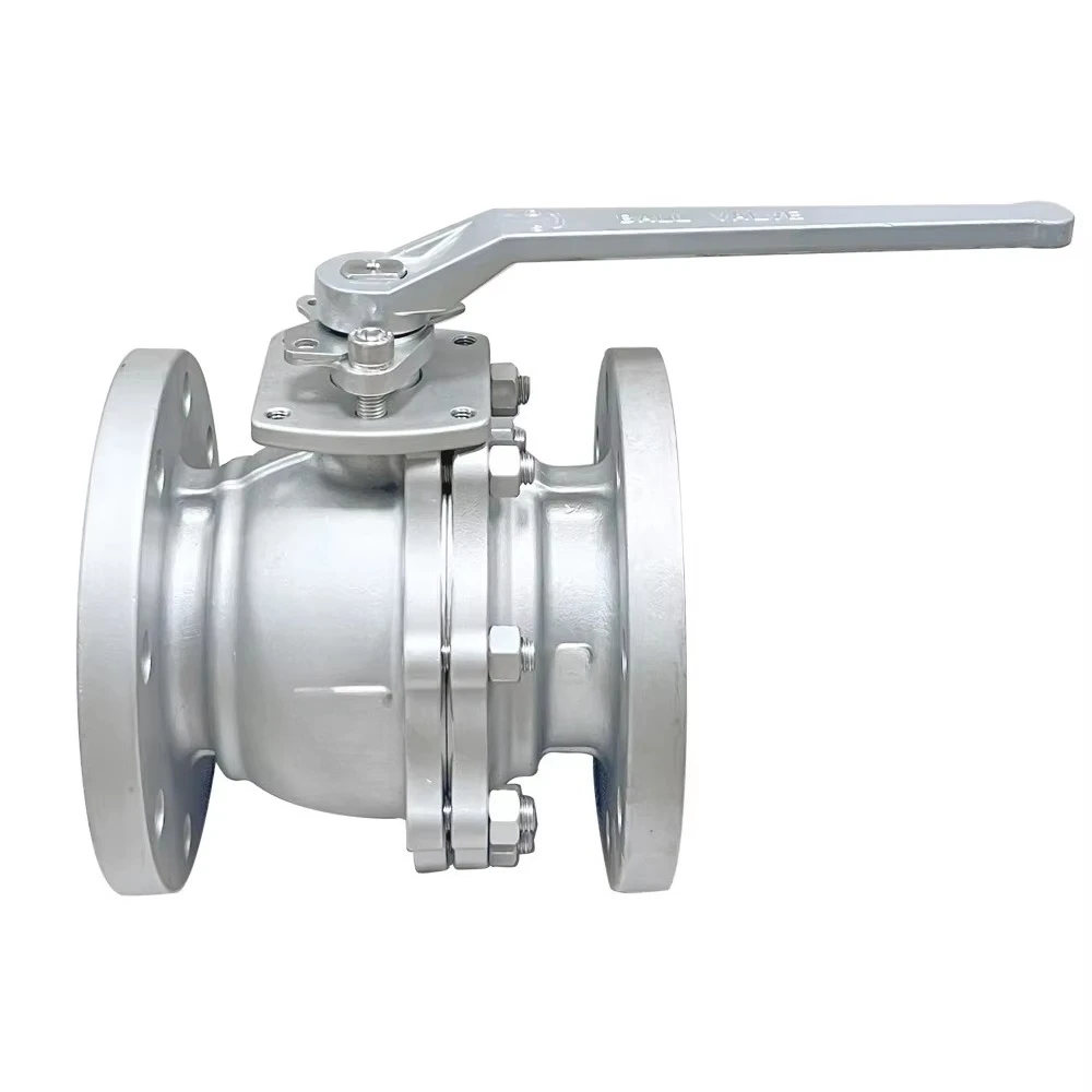 Factory Direct CF3M Stainless Steel Flange Ball Valve Q41F-16P Manual Heavy Duty For High Temperature Media OEM Customizable