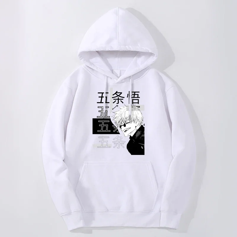 

Jujutsu Kaisen hoodies hot anime Gojo Satoru printed sweatshirts men women sportswear fashion casual streetwear warm mens top