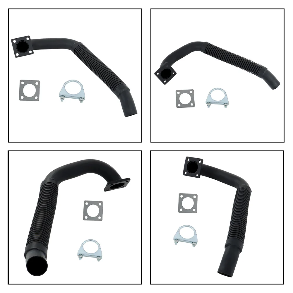 Exhaust System Pipe 6701151 with Built in Silencing Structure and Gasket for Bobcat 751 753 763 773 7753 S130 T140