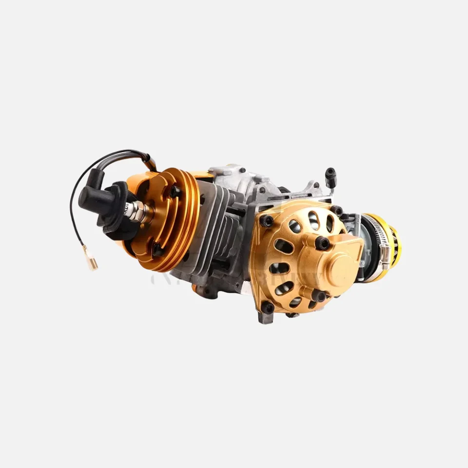 

49CC 2Stroke Mini Bike Pull Start Engine Performance Upgraded Gearbox Motor for Pocket Bike ATV Go Kart Scooter Motorcycle Parts