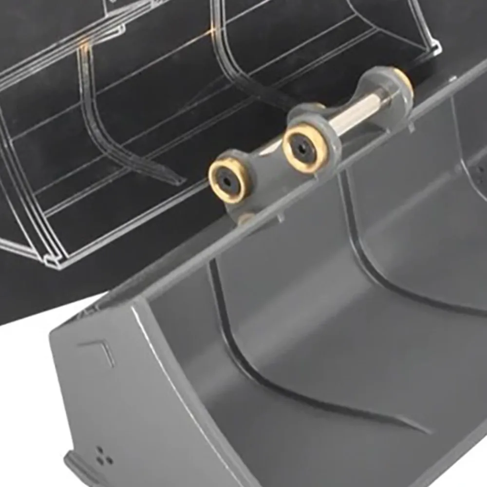 

S020-001 Metal Wide Bucket for 1/14 DoubleE RC Electric Excavator Remote Control E010 E111 Hydraulic Digger Model Accessory