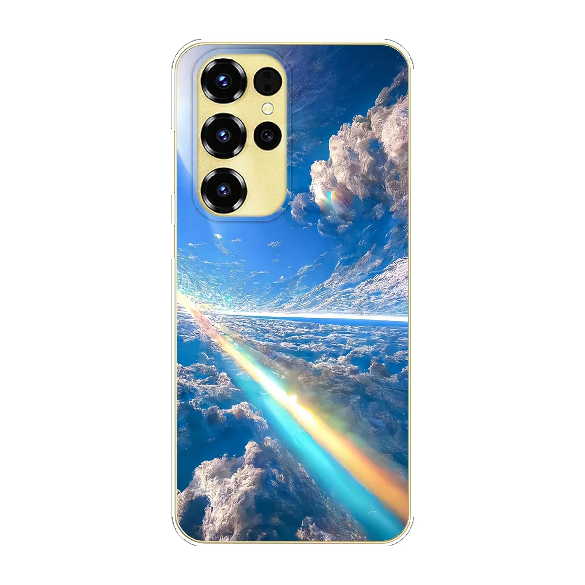 Funda elegante transparente co - Phone Cases Yellow reseña y precio