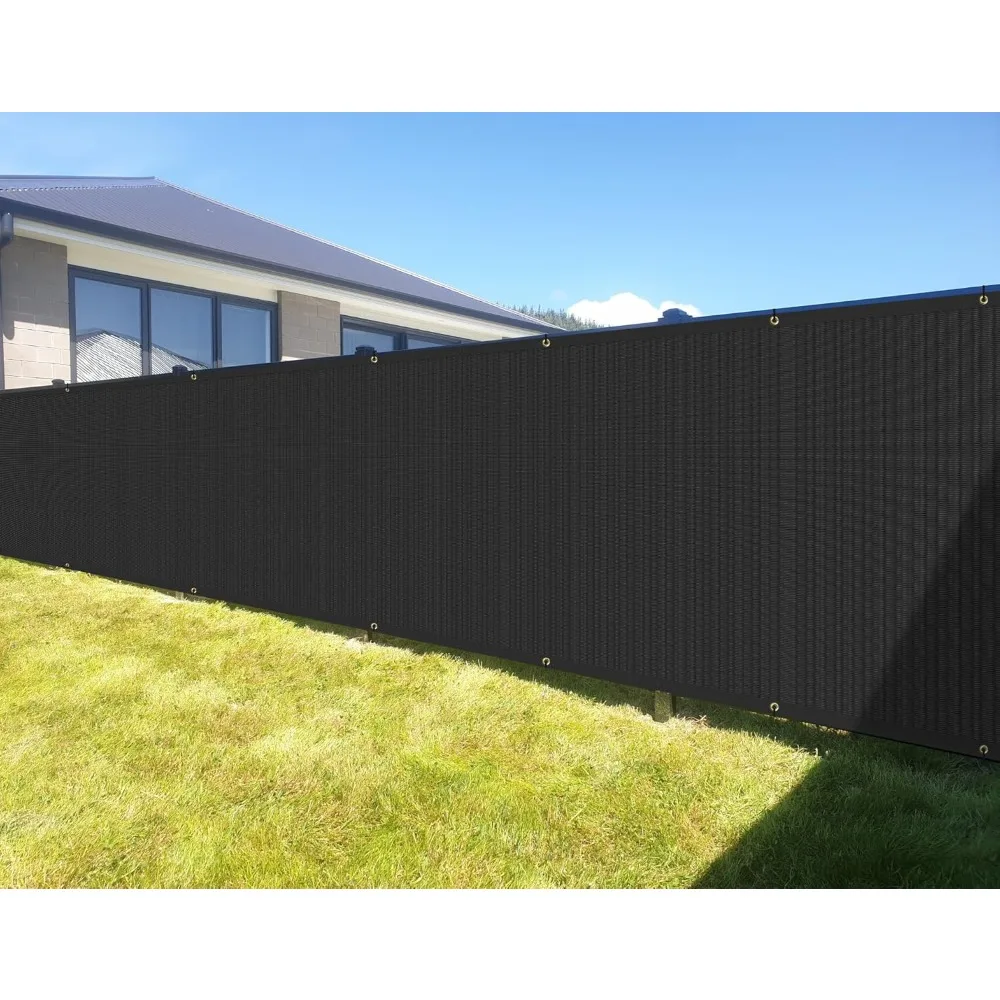 

8'x300' Privacy Fence Screen Net Fencing 95% Privacy Blockage Windscreen with Grommet for Patio Backyard Garden Swimming Pool