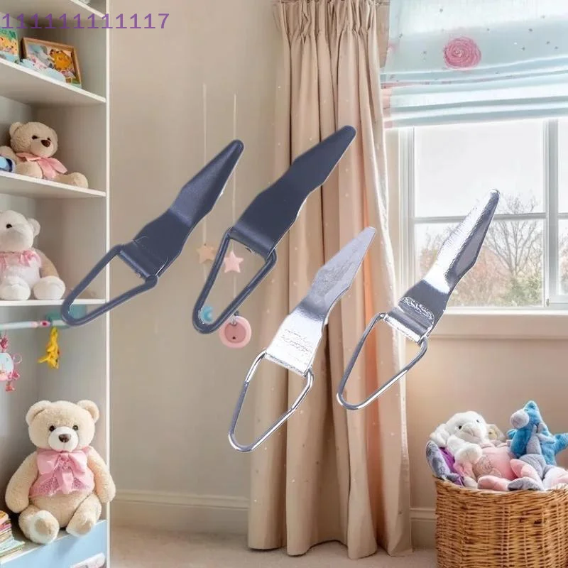 10 قطعة DIY إغراء ملحق أسود فضي الفولاذ المقاوم للصدأ هوك حارس ل إغراء يطير للطي قضيب بناء مكون إصلاح #3