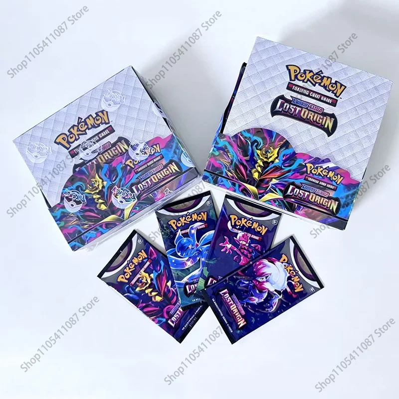360Pcs Pokémon TCG Sword & Shield Lost Origin Booster English Trading Cards Game Game Collection Cards Gifts For Kids