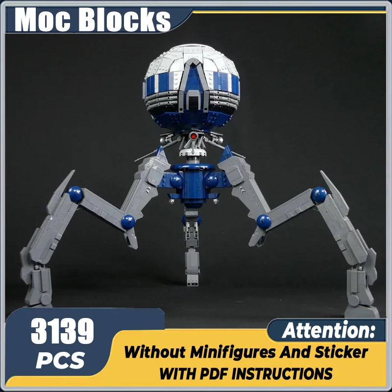 

UCS Movie Scene Robot MOC Building Blocks Technology Bricks DIY Assemble Transport Creative Educational Display Toys Xmas Gifts