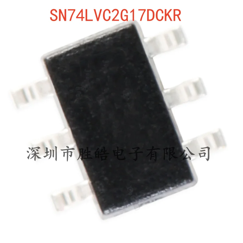 (5PCS) SN74LVC2G17DCKR    74LVC2G17DCKR    Two-Way Helmut Schmidt Triggers The Buffer Logic Chip   SOT-363  Integrated Circuit