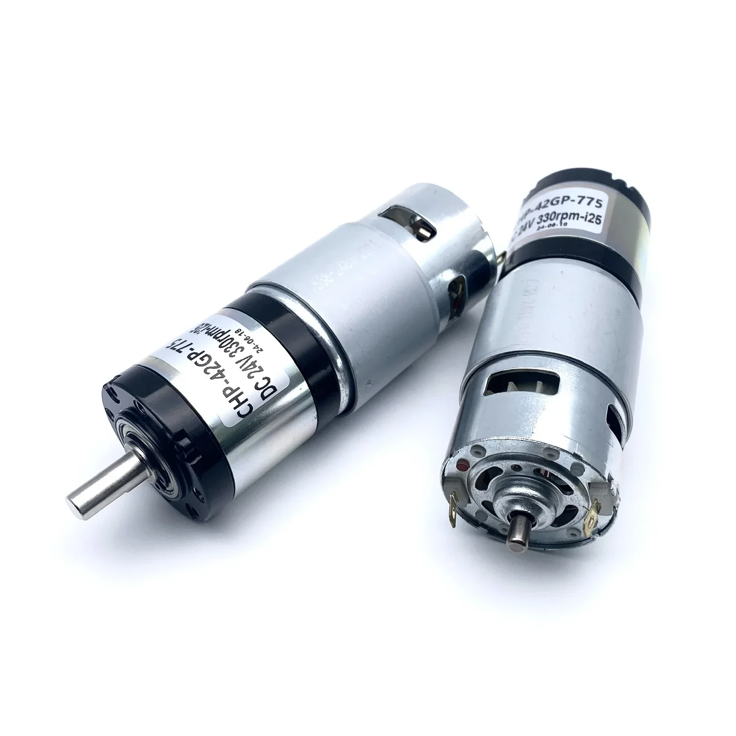 42mm 42GP775 DC 12V/24V Planetary Gear Motor Torque Metal DIY Bank Office Equipment Precision 775 dc motor