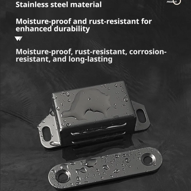 Stainless Steel Strong Magnetic Latch Auto Closing Catch for Cabinet Wardrobe Doors