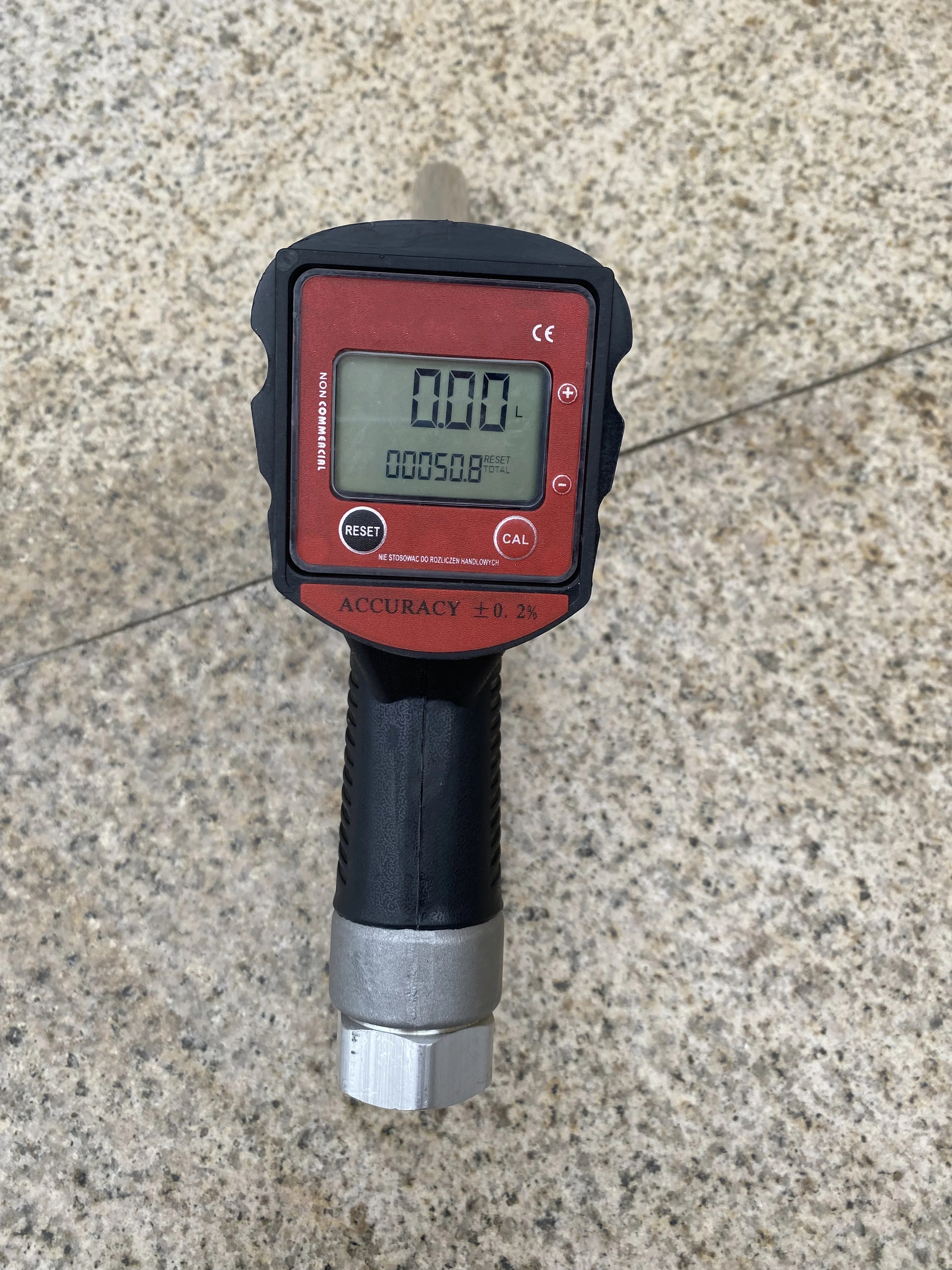 Medidor Digital de Fluxo de Combustível à Gasolina Diesel Óleo Gasolina Bico de Turbina Lpm Litro