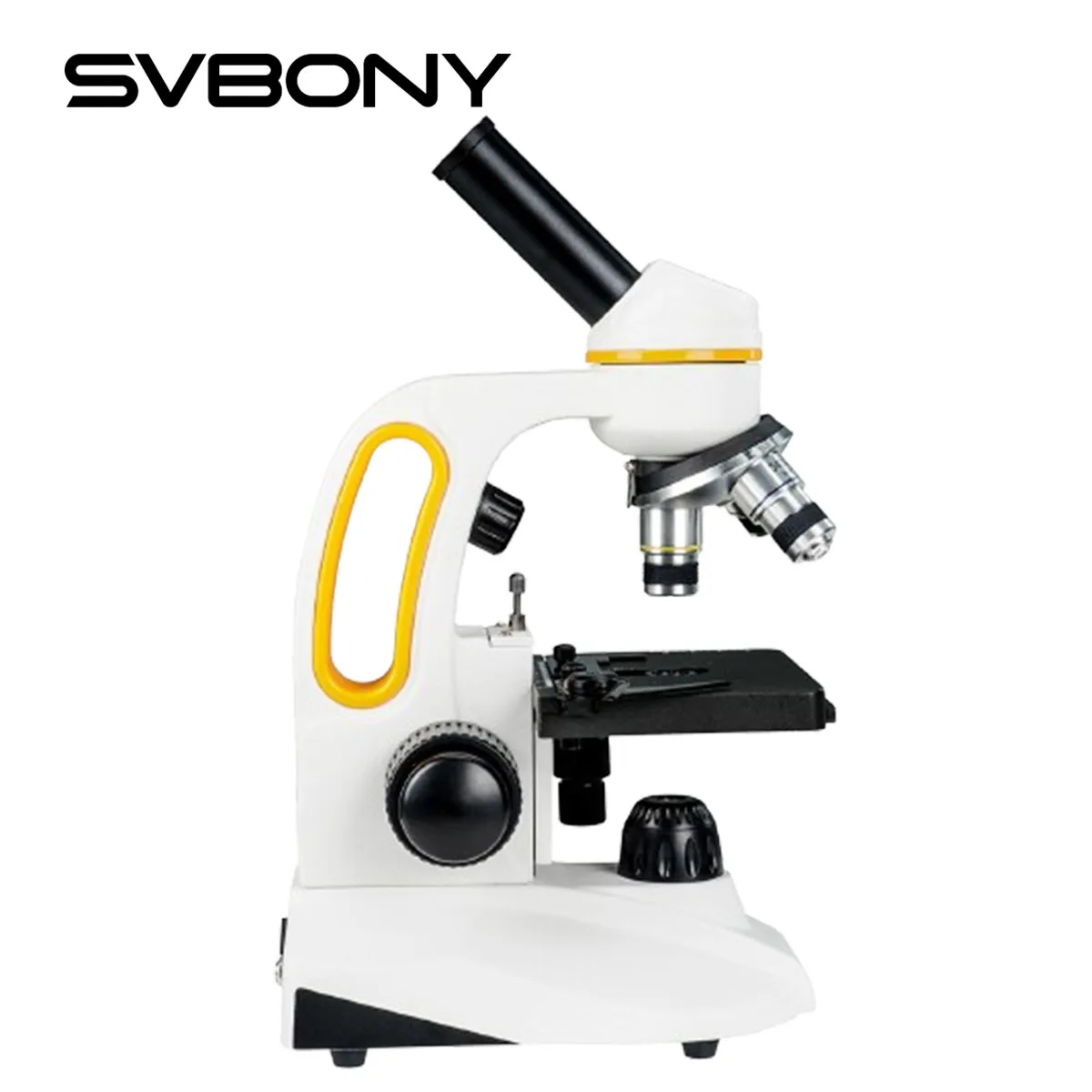 Портативный цифровой микроскоп Svbony SM202 с увеличением 40-2000 раз для научных экспериментов по биологии для учащихся начальной школы