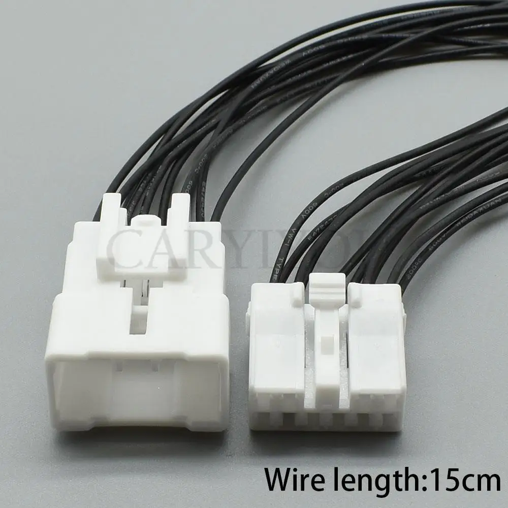 1 Set 7283-1100 10 Holes Auto Wire Cable Connector MG651056 MG641059 Car Modification Unsealed Socket With Wires