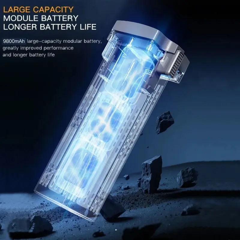 

KF100 MAX RC Drone, оригинальный аккумулятор 11,4 В, 9800 мАч, 50 минут, время полета, умная литиевая батарея, запасные части, аксессуары