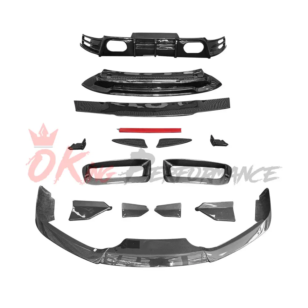 BB Style Dry Carbon Fiber Aero Body Kit For Porsche 911 992 Carrera Bodykit