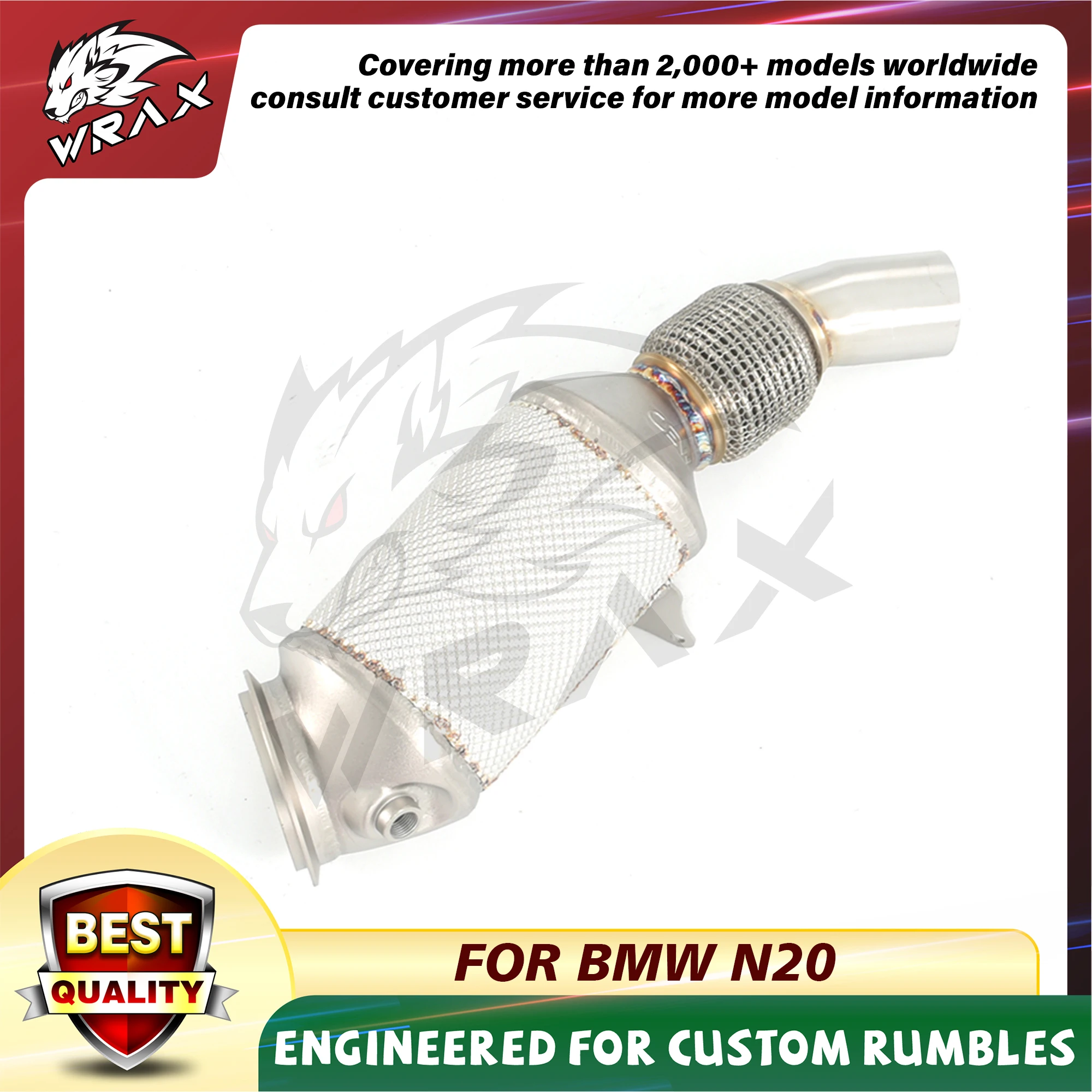 

Downpipe Exhaust For BMW N20 WRAX High Performance Tuning Kit — Available in Catalyzed Downpipe or Catless Downpipe car access