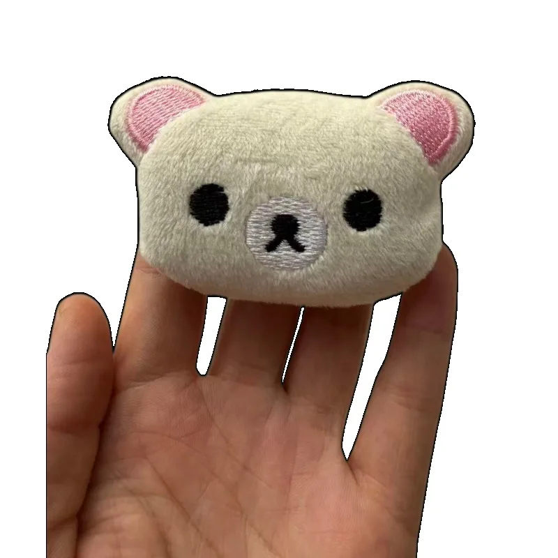 Soft Rilakkuma Plush Doll Bag Hanging Ornament Cute Cartoon Bear Keychain Backpack Decor Accessory Birthday Friendship Gift - view 4