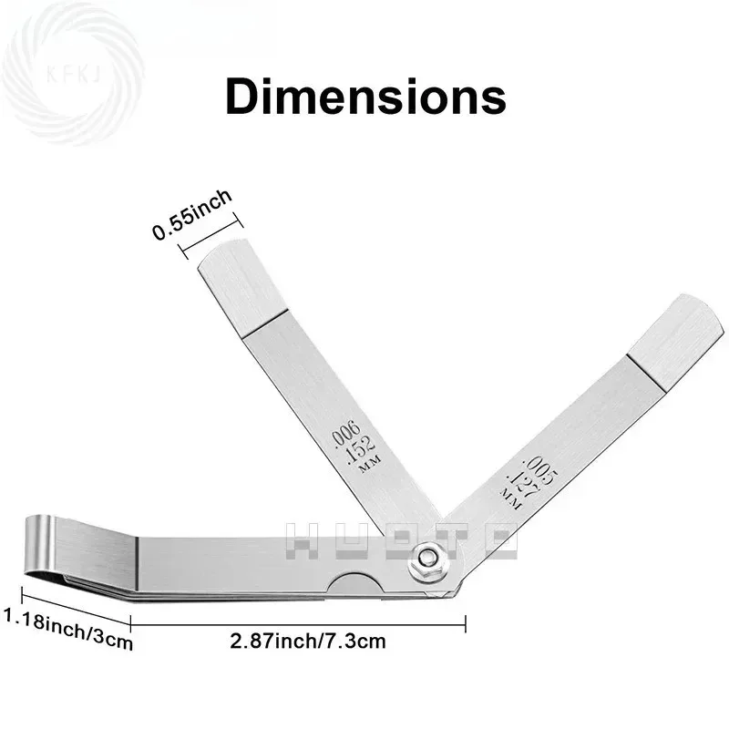 Herramientas de ajuste de motor de motocicleta para válvula de calibre de espesores, llave de ajuste de tornillo, herramienta de liberación de válvula