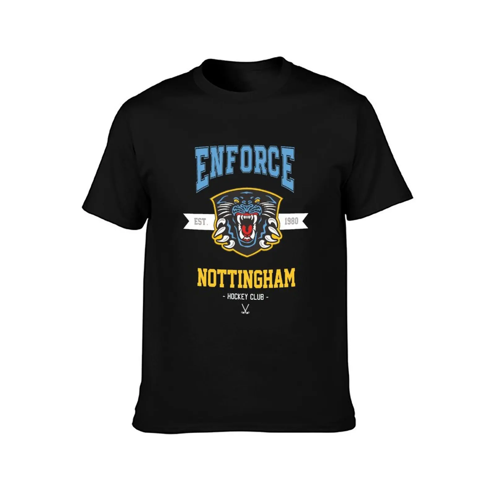 Enforce Nottingham Hockey T-Shirt Urban Style Casual Short Sleeve Top T-Shirt