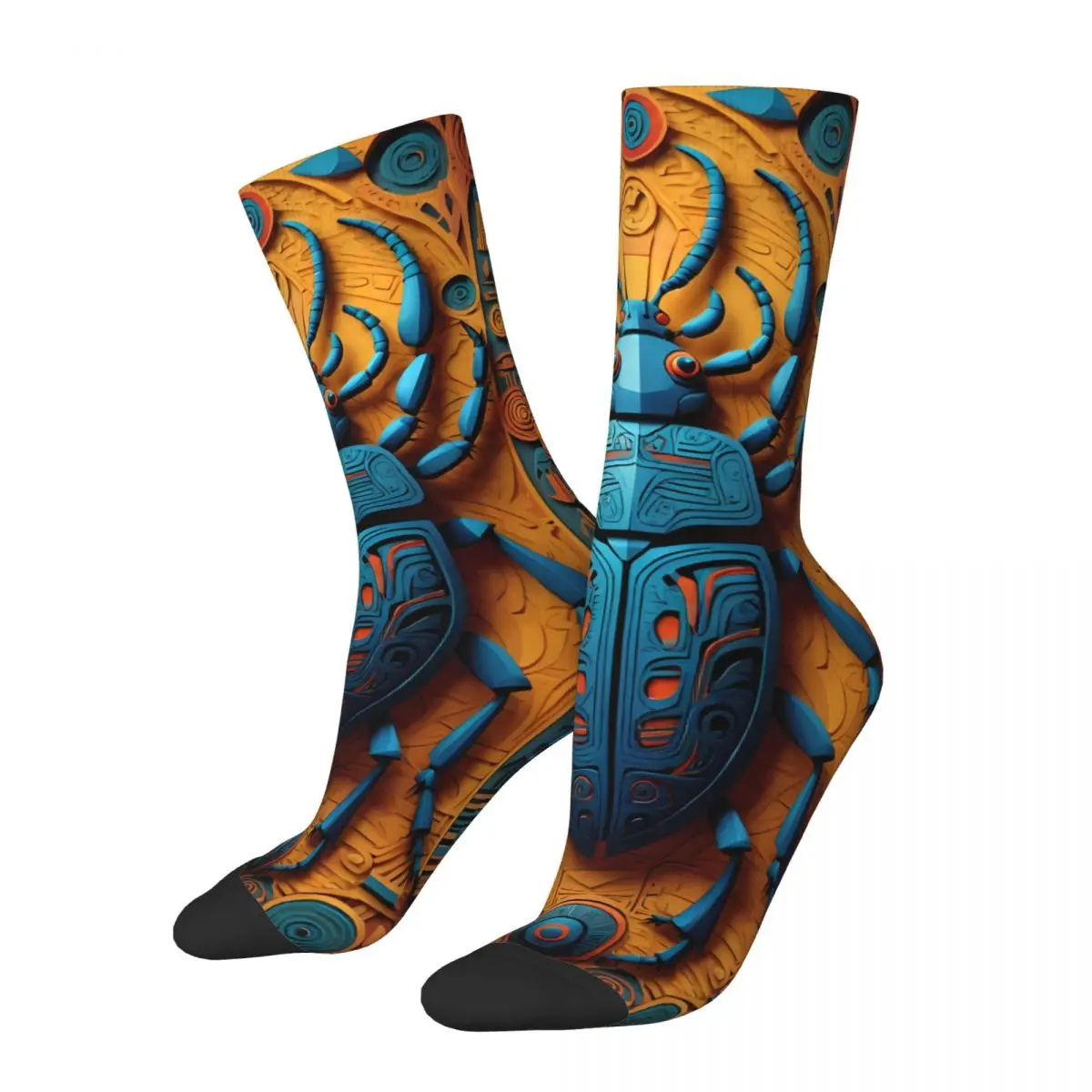 Beetle Sock Printed Man Polyester