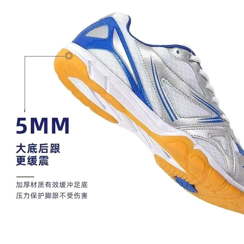 Professional Table Tennis Shoes Men Women Designer Badminton Training Unisex Luxury Brand Sport Court Shoes Couples Size 36-45