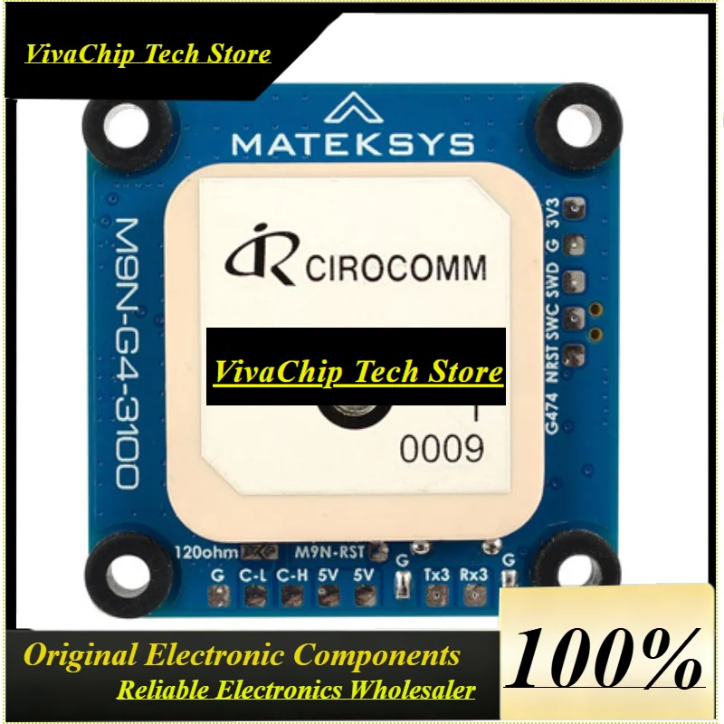 VivaCSMATEK Mateksys AP_Periph DroneCAN GNSS M9N-G4-3100