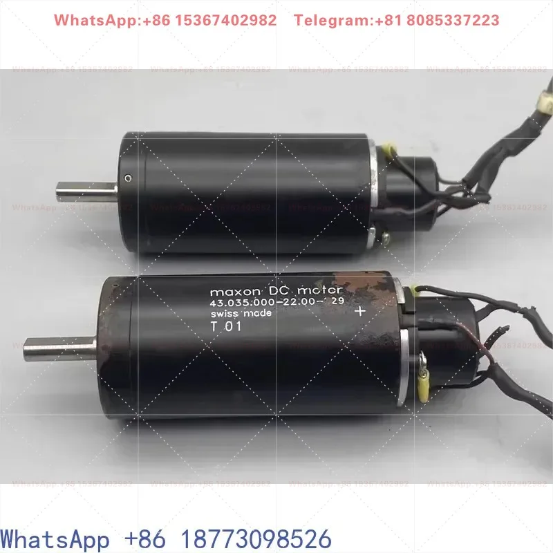 Motor servo DC maxon 43.035.000 RE35 con codificador